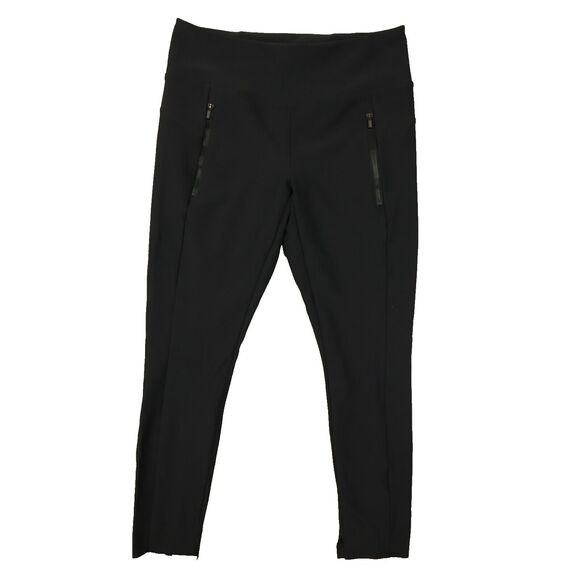 Athleta Pants - Athleta Womens Black High Rise Stellar Tights Pant Zip Pockets size Small 870815